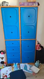 2 kinderkasten, Kinderen en Baby's, Kinderkamer | Commodes en Kasten, Ophalen, Gebruikt, Minder dan 75 cm, 50 tot 70 cm