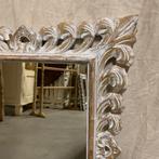 Barok spiegel - houten lijst - wit - 60 x 50 cm -TTM Wonen, TTM Wonen, Meubels – (Perzische) Tapijten en Woonaccessoires, Taag 63, 2491 CS, Den Haag (Forepark)
