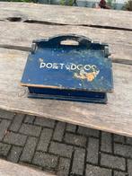 Oude schoenen poets kist hout jaren 30-40-50 vintage €15, Verzamelen, Ophalen of Verzenden, Huis en Inrichting