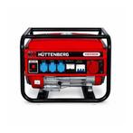 Hüttenberg H8500W Benzine Generator 2.5KW, Benzine, Nieuw, Ophalen of Verzenden, Geluidgedempt