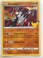 Groudon #17 Pokemon Celebrations, Ophalen of Verzenden, Zo goed als nieuw, Losse kaart