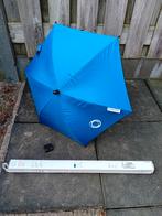 Koningsblauwe Bugaboo Parasol + adapter, Kinderen en Baby's, Ophalen of Verzenden, Zo goed als nieuw