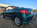 Peugeot 206 CC 1.6-16V Roland Garros AUTOMAAT, Gebruikt, 4 cilinders, Cabriolet, 4 stoelen