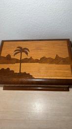 Antieke houten doos, Antiek en Kunst, Ophalen of Verzenden