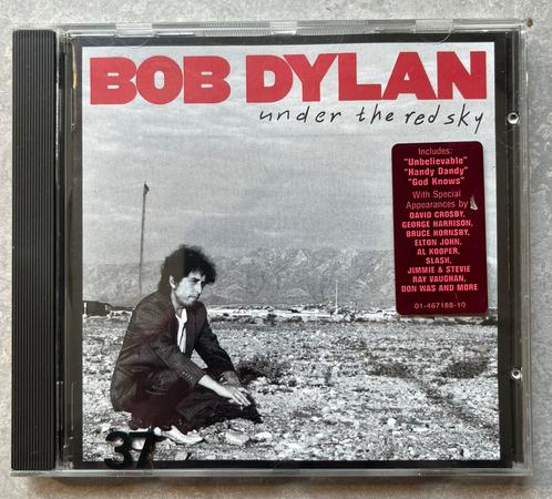 Bob Dylan - Under The Red Sky (cd folkrock), Cd's en Dvd's, Cd's | Rock, Zo goed als nieuw, Poprock, Ophalen of Verzenden