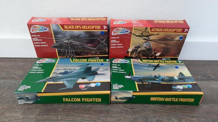 Verschillende Grafix Vliegtuig / Helicopter Modelbouw, Hobby en Vrije tijd, Modelbouw | Vliegtuigen en Helikopters, Nieuw, Vliegtuig