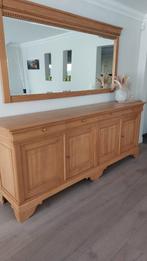 SPIEGEL - Louis Philippe copy antiek, Antiek en Kunst, Antiek | Spiegels, Ophalen, Rechthoekig, 200 cm of meer, Minder dan 100 cm