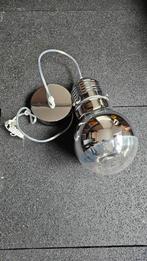 Hanglamp zilver spiegelend Kwantum, Ophalen of Verzenden, Zo goed als nieuw