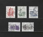 Nederland 568-572 vZomerzegels  serie jaar 1951 gestempeld, Verzenden, Na 1940, Gestempeld