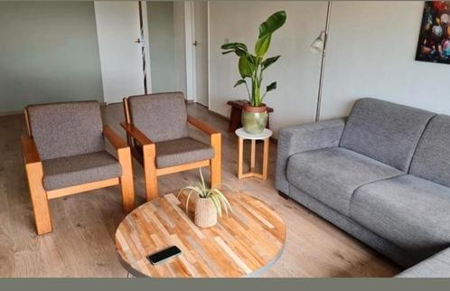 Deense fauteuils, Huis en Inrichting, Banken | Complete zithoeken, Gebruikt, Stof, Ophalen of Verzenden