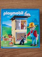 Playmobil konijnenhok 4491, Ophalen of Verzenden, Nieuw, Complete set