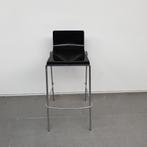 Partij Sintesi zwarte kunststof barkrukken, Ophalen, Kunststof, 60 tot 90 cm, Gebruikt