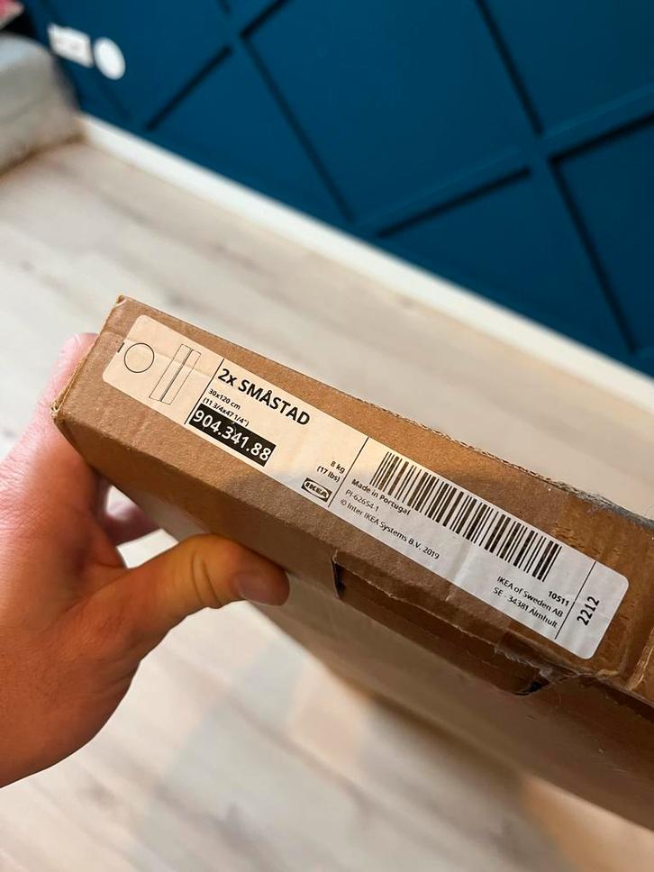 Nieuwe Smastad Plank Wit 30x120 Ikea, Kinderen en Baby's, Kinderkamer | Commodes en Kasten, Nieuw, Kast, 105 cm of meer, Minder dan 75 cm