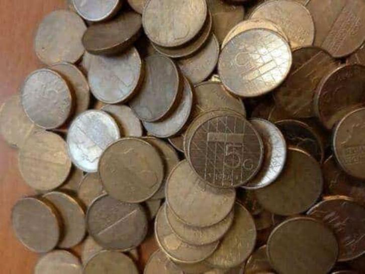 1 Kilo 5 Guldenmunten Beatrix, Postzegels en Munten, Munten | Nederland, Setje, 5 gulden, Koningin Beatrix, Ophalen of Verzenden