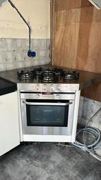 AEG fornuis met oven, 4 kookzones, Vrijstaand, Zo goed als nieuw, 45 tot 60 cm