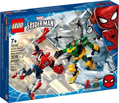 LEGO 76198 Spider-Man Spider-Man & Doctor Octopus mechagevec, Kinderen en Baby's, Speelgoed | Duplo en Lego, Nieuw, Lego, Complete set
