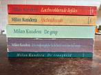 5 x Milan Kundera voor €15,-, Milan Kundera, Ophalen of Verzenden, Zo goed als nieuw, Nederland