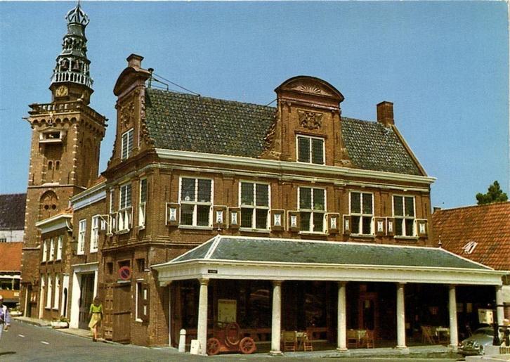 Monnickendam, Speeltoren met Waegh - volk - beschreven, Verzamelen, Ansichtkaarten | Nederland, Ongelopen, Noord-Brabant, 1920 tot 1940