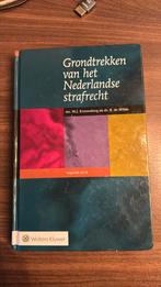 Grondtrekken van het Nederlandse strafrecht, negende druk, Ophalen of Verzenden, Zo goed als nieuw