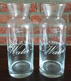 aqua waterflessen helder en gekleurd glas, volgnr 24, Overige typen, Nieuw, Ophalen of Verzenden, Glas