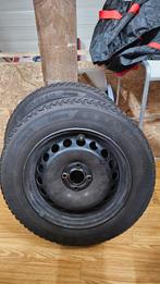 4x winterbanden Michelin 185 65 15 stalen velg  renault, Auto-onderdelen, Ophalen of Verzenden, Gebruikt, Renault