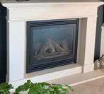 Prachtige zandstenen schouw – tijdloos & karaktervol, Ophalen of Verzenden, Gebruikt