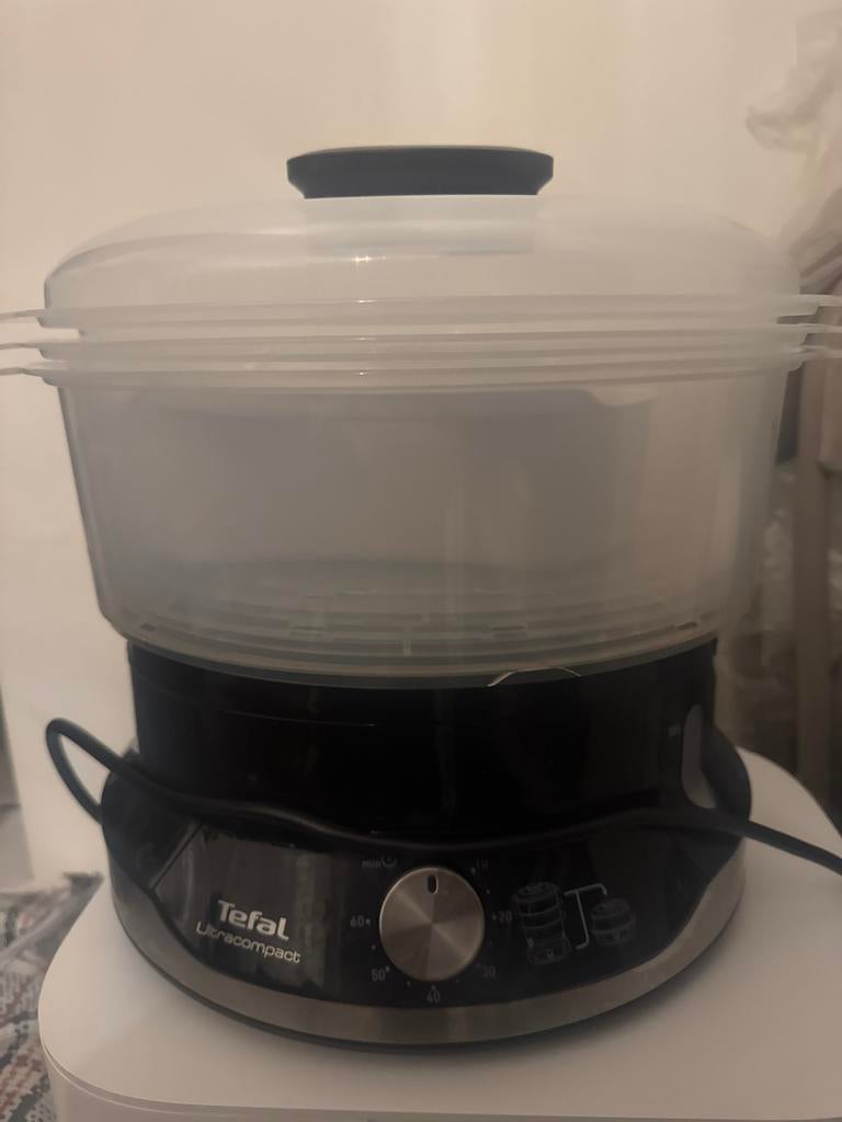 Tefal Ultracompact Stoomkoker - Zo goed als nieuw, Ophalen of Verzenden, Zo goed als nieuw