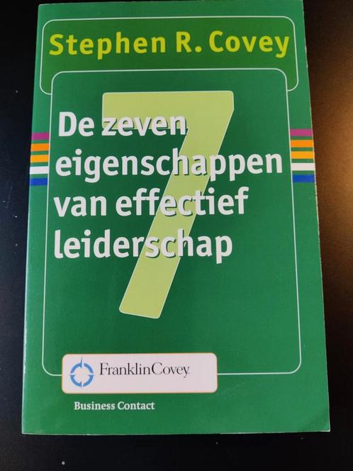 De zeven eigenschappen van effectief leiderschap, Boeken, Economie, Management en Marketing, Zo goed als nieuw, Management, Ophalen of Verzenden