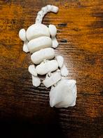 Leuke bewegende kat – 3D-geprint & wit van kleur, Ophalen of Verzenden, Nieuw