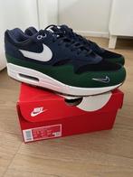 Nike Air Max 1 '87 QS Obsidian/White-Midnight Navy - Maat 44, Blauw, Nike, Nieuw, Ophalen of Verzenden