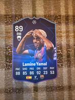 Voetbalkaartje (35cmx23cm) - Lamine Yamal / Barcelona, Ophalen, Zo goed als nieuw, Plaatje