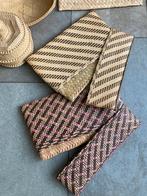 Twee antieke balinese lontar handtassen, Ophalen of Verzenden