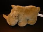 WWF WERELDNATUURFONDS NEUSHOORN PLUCHE GROENGRIJS MET BEIGE, Verzenden, Nieuw, Overige typen