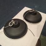 2 Industriële Lampen, Huis en Inrichting, Lampen | Hanglampen, Gebruikt, Ophalen of Verzenden, Metaal, Minder dan 50 cm