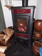 houtkachel nieuw (nordica gemma, kleur rood), Huis en Inrichting, Kachels, Ophalen, Vrijstaand, Hout, Nieuw
