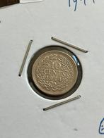 Heel mooi dubbeltje 1944S, Zilver, Ophalen of Verzenden, 10 cent, Koningin Wilhelmina