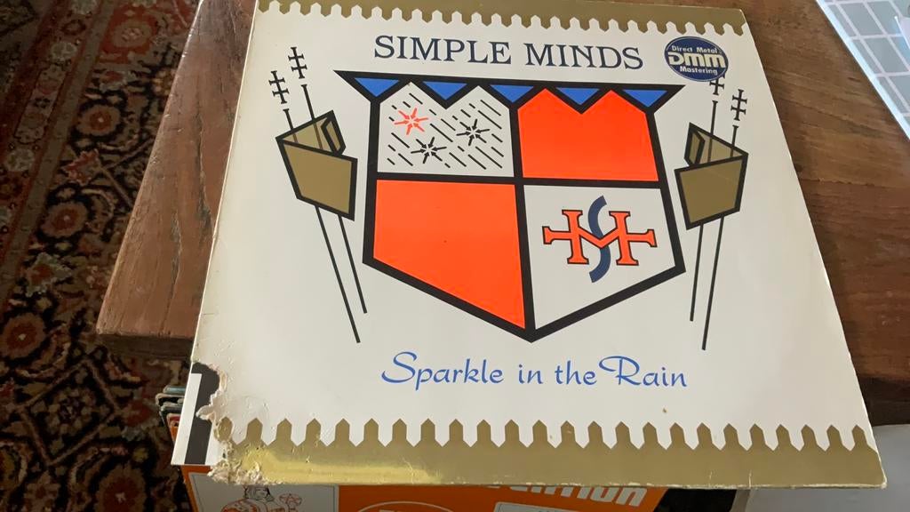 Simple Minds. Sparkle in the rain, Cd's en Dvd's, Vinyl | Rock, Ophalen of Verzenden, Zo goed als nieuw, 12 inch, Poprock