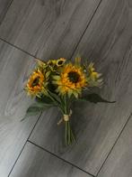 Boeket Kunst Zonnebloemen, Ophalen of Verzenden, Zo goed als nieuw, Binnen