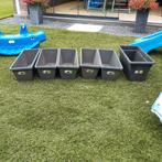 Bloembakken, Tuin en Terras, Ophalen, Gebruikt, Kunststof