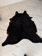 Koeienhuid vloerkleed zwart, Huis en Inrichting, Stoffering | Tapijten en Kleden, Ophalen, Zwart, 150 tot 200 cm, 200 cm of meer