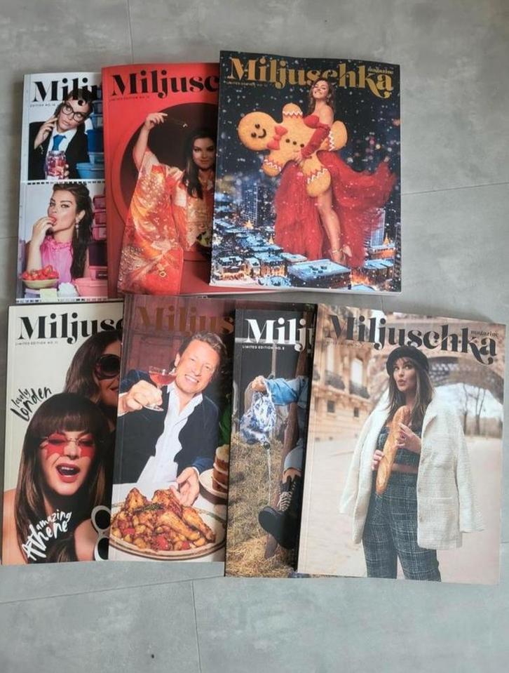 Miljuschka Magazine - Nummers 7 & 9, Boeken, Tijdschriften en Kranten, Zo goed als nieuw, Damesbladen, Ophalen of Verzenden