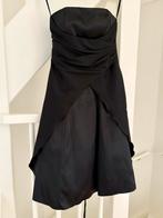 Zwarte strapless feestjurk, galajurk, maat 36/38, Ophalen of Verzenden, Gedragen, Zwart