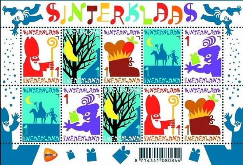 2013 Vel Sinterklaas Postfris., Postzegels en Munten, Postzegels | Nederland, Postfris, Verzenden