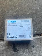 Hager CDA263G Aardlekschakelaar 2P 63A 30mA, Hobby en Vrije tijd, Ophalen of Verzenden, Nieuw