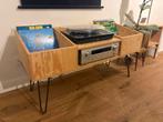 Platenspeler en vinyl meubel, Huis en Inrichting, Kasten | Overige, Ophalen of Verzenden, Zo goed als nieuw