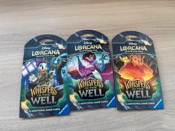 Disney Lorcana - Whispers in the Well Booster sleeved beschikbaar voor biedingen