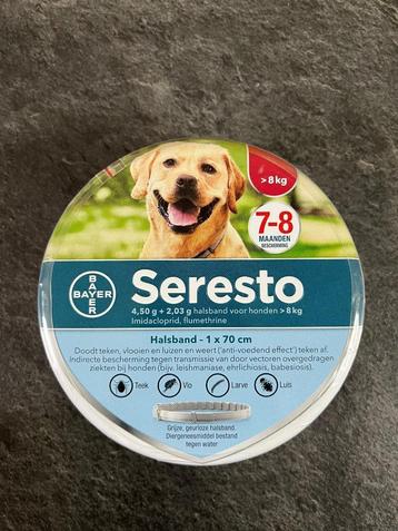 Teken-en Vlooienband Seresto nieuw beschikbaar voor biedingen