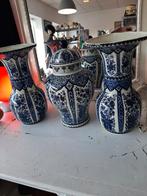 Antiek Royal Boch Delft Blauw Kaststel, Antiek en Kunst, Ophalen of Verzenden