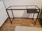 Ikea VITTSJÖ
Laptoptafel, zwartbruin/glas, 100x36 cm, Ophalen, Zo goed als nieuw