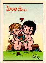 Liefde is... zijn laatste idylle zijn sticker, Verzamelen, Stickers, Overige typen, Zo goed als nieuw, Verzenden